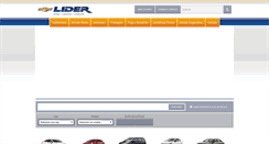 Desktop Screenshot of liderchevrolet.com.br